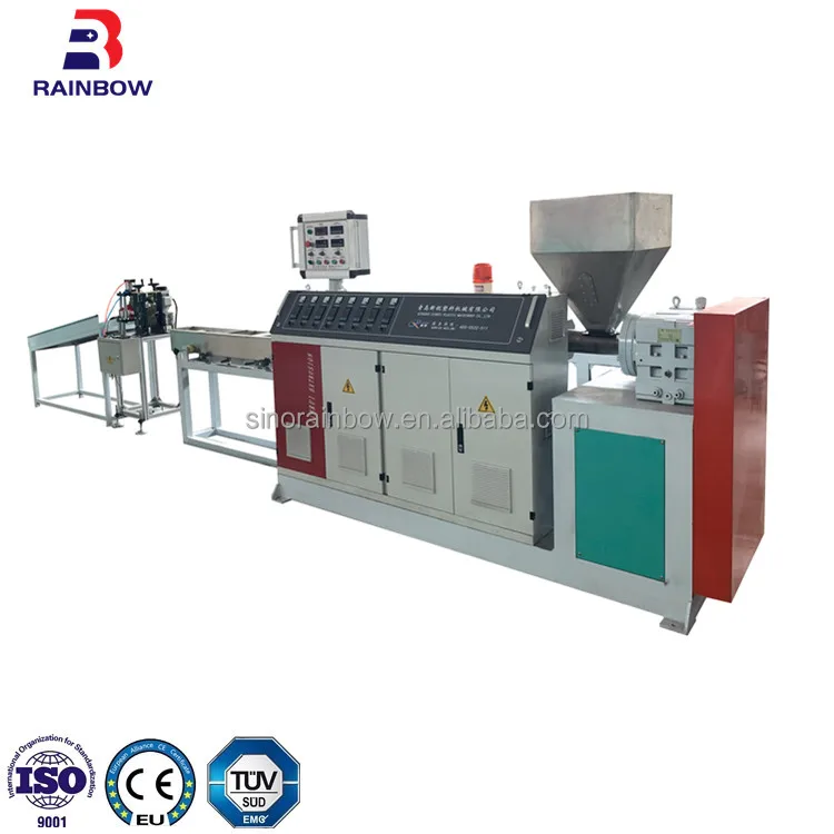Plastic PVC PP PE ABS Welding Rod Extrusion Making Machine