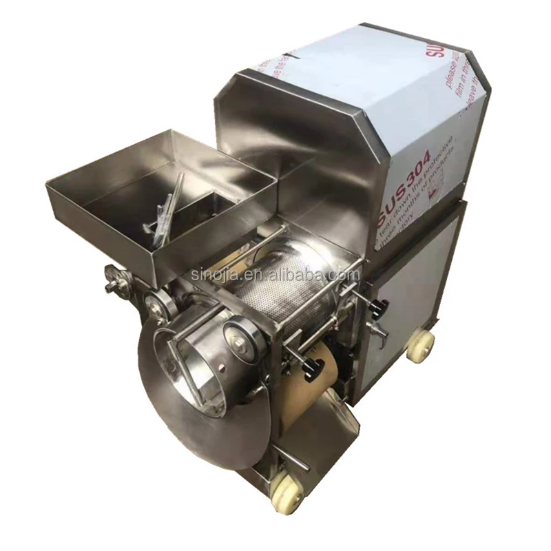 Full Automatic  Fish Deboning Machine / Fish Meat Bone Separator Machine