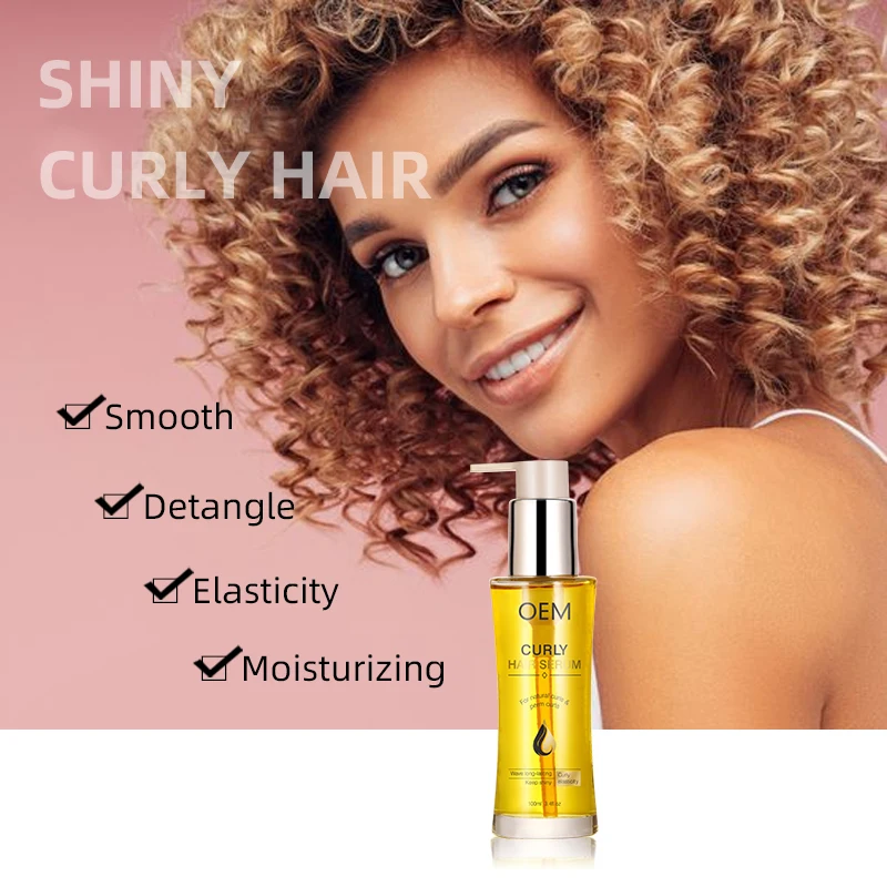 Manufacturer Bulk Supply Hair Oil Suitable For All Hair Types Daily Care Detangle Fragiles Best Curly Hair Serum