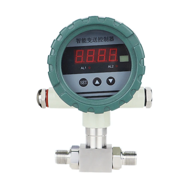 SENTEC PW450 Intelligent smart digital display pneumatic differential pressure control switch pressure switch with gauge