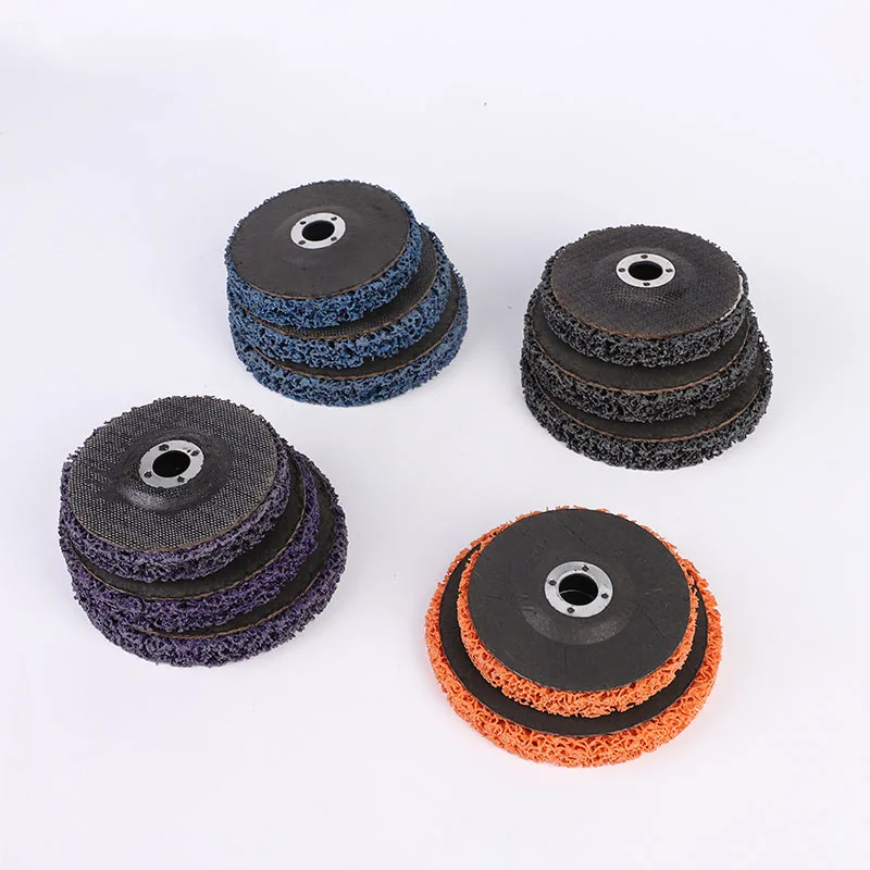 Clean strip disc for Rust Paint Removal Blue 2 inch 20mm Silicon Carbide Stripping Disc