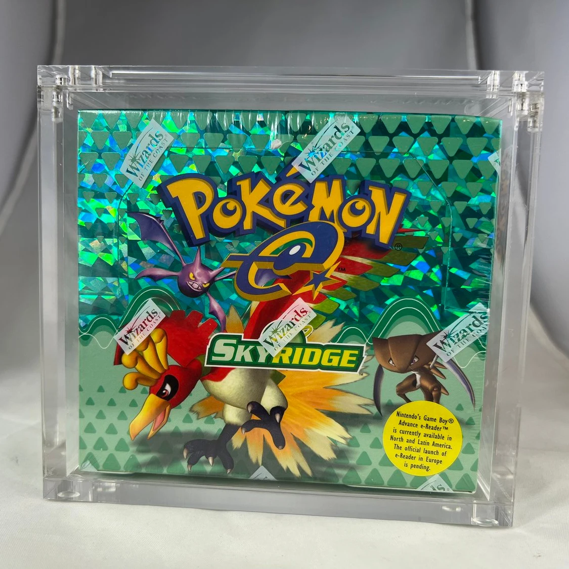 Acrylic Magnetic Case For E-Series / EX Era Pokemon Booster Box / UV Resistant