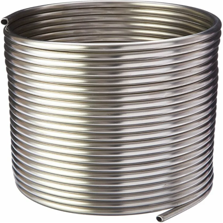 Stainless Steel Pipe Coil 201 304 430 Coil Hollow Stainless Steel Tubing Coil