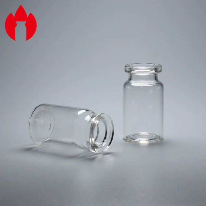 7ml 22*40mm Transparent Low Borosilicate Glass Vial for Injection