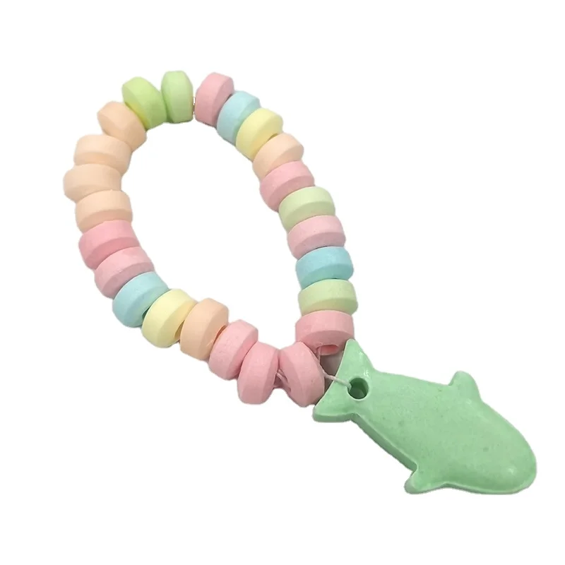 Chinese Sweets Tablet Candies Multi Colors Bracelet Arm Mint Pressed Candy Fruity