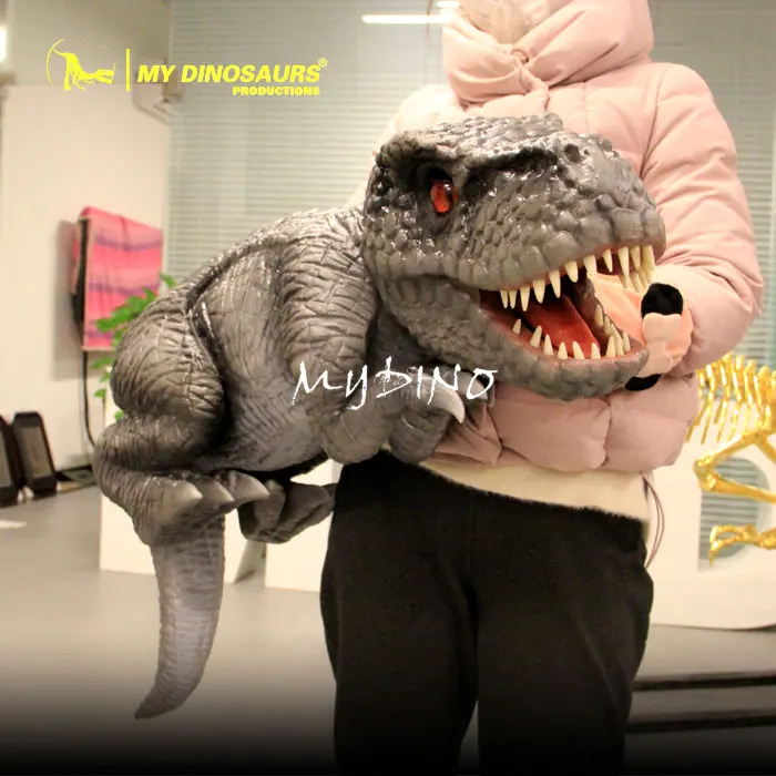 My Dino Silicone Realistic Baby Dinosaur Trex Puppet For Sale