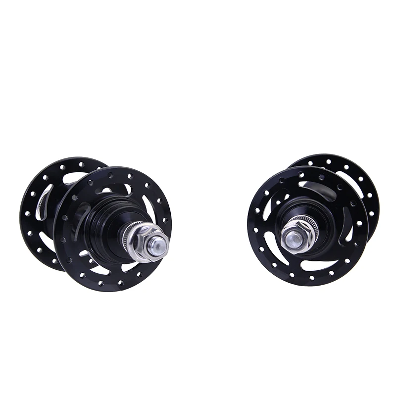 FH002 Hollow Axis Cnc High Quality Aluminum 32h Bike Hub 20 24 Hole Bicycle Rear Hubs Fixed Gear Bikes Hub