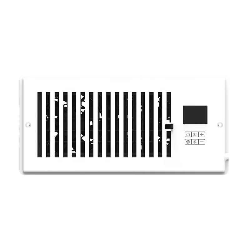 Good Quality Metal Register Cover with Fan,Booster Fan Register for HVAC Ventilation