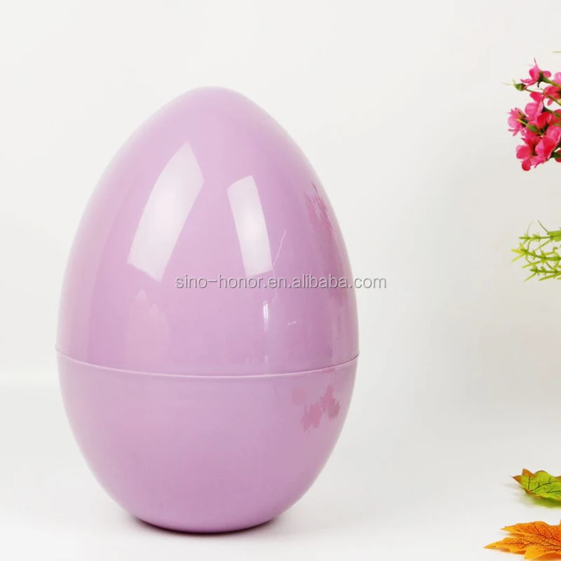 Large Plastic Egg, Jumbo Colorful Easter Eggs, Great Surprise Egg Empty