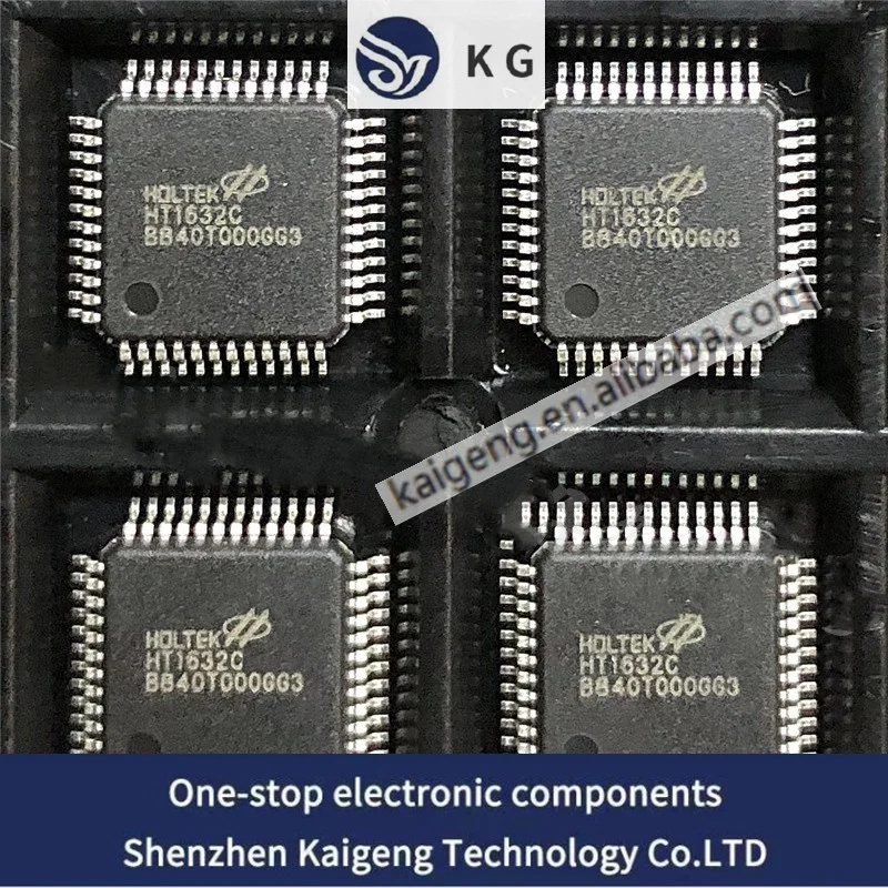 HT1632C QFP-48 светодиодные электронные компоненты контроля квадратной микроконтроллер двигателя пятно MOSFET N-Channel новый оригинальный