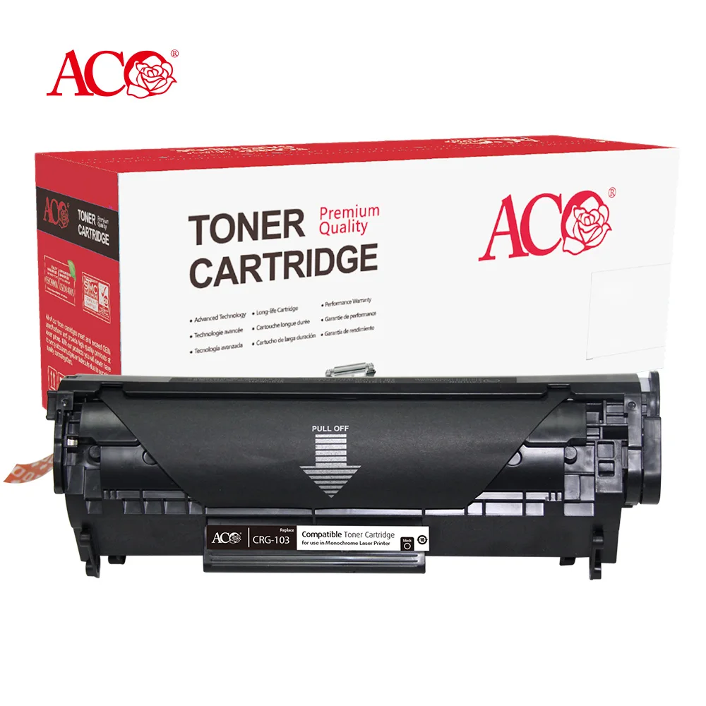 ACO Supplier Cartridge CRG103 CRG303 CRG703 12A Toner Compatible For HP Canon LBP 2900 2900B 1010 1018 1020 1022 3015 3050
