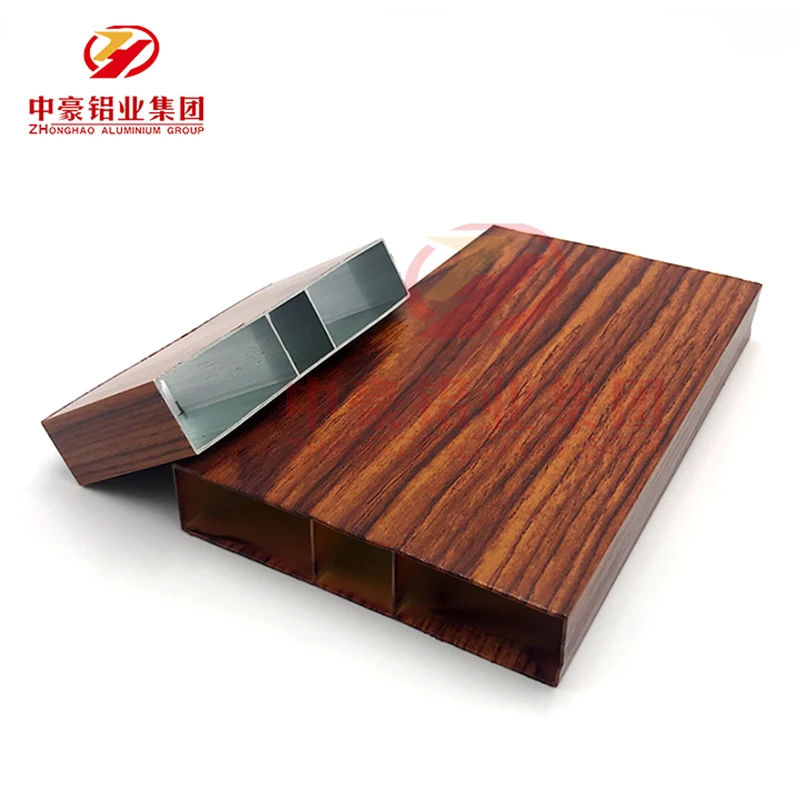 Экструзионный алюминиевый профиль деревянный на заказ