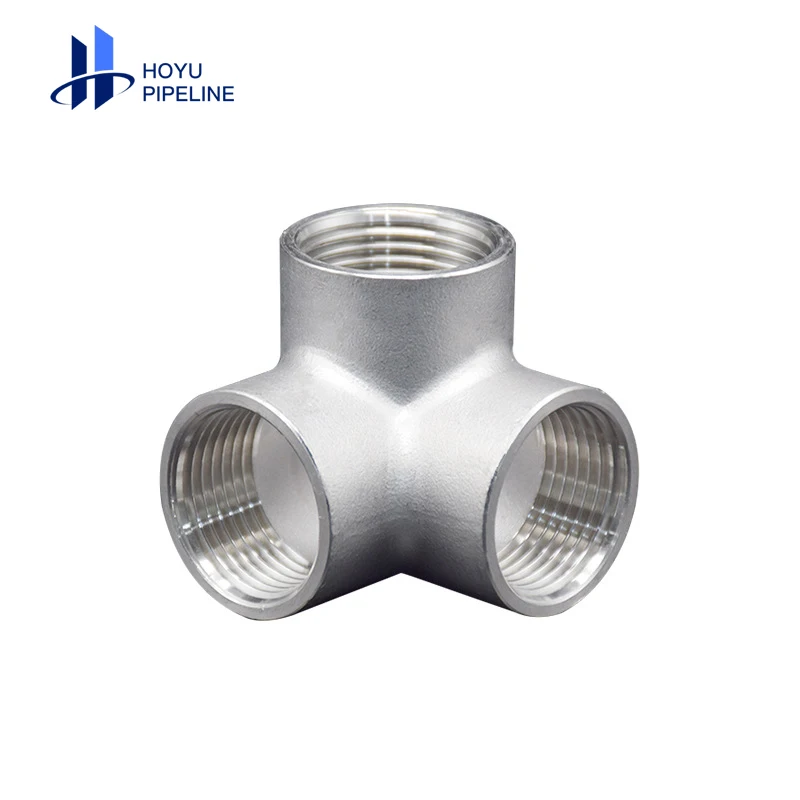 Water Supply Plumbing Materials Stainless Steel Threaded 304/316 Pipe Fitting Stainless Steel Hex Female Hose Barb Nipple