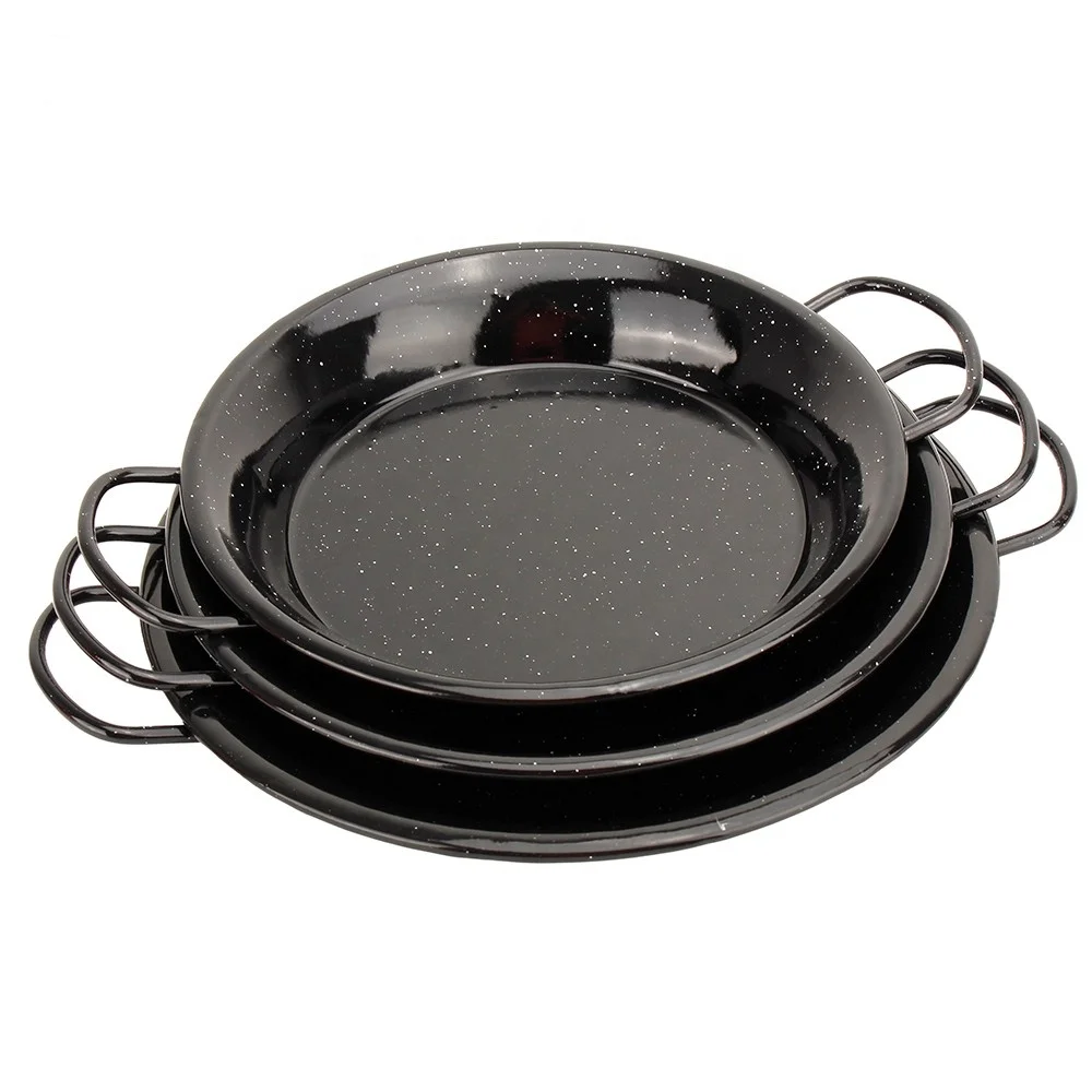 Manufacturer Good Price Hot Selling Black Customized Granite Cookware Enamel Seafood Boil Pot for Cooking