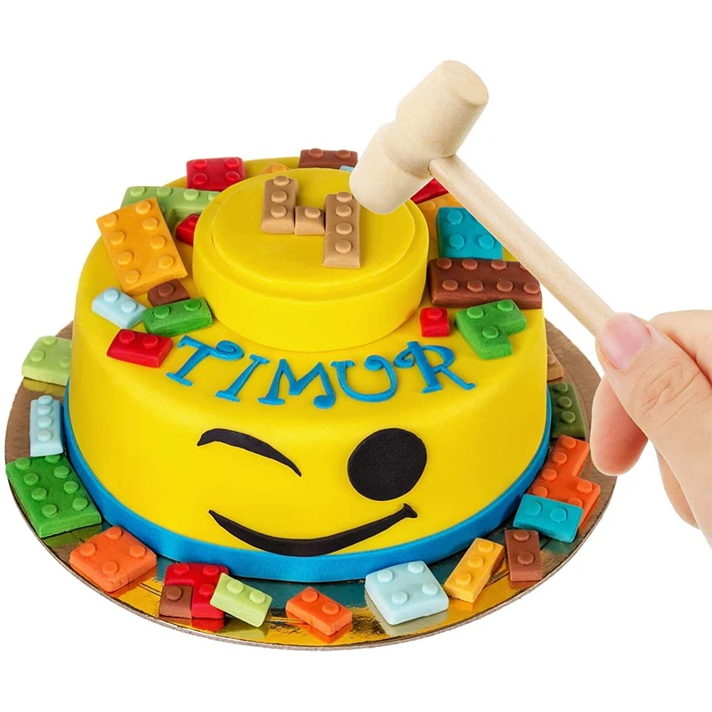 Wholesale Wooden Crab Mallet Small Mini Wooden Handle Hammer for Chocolate