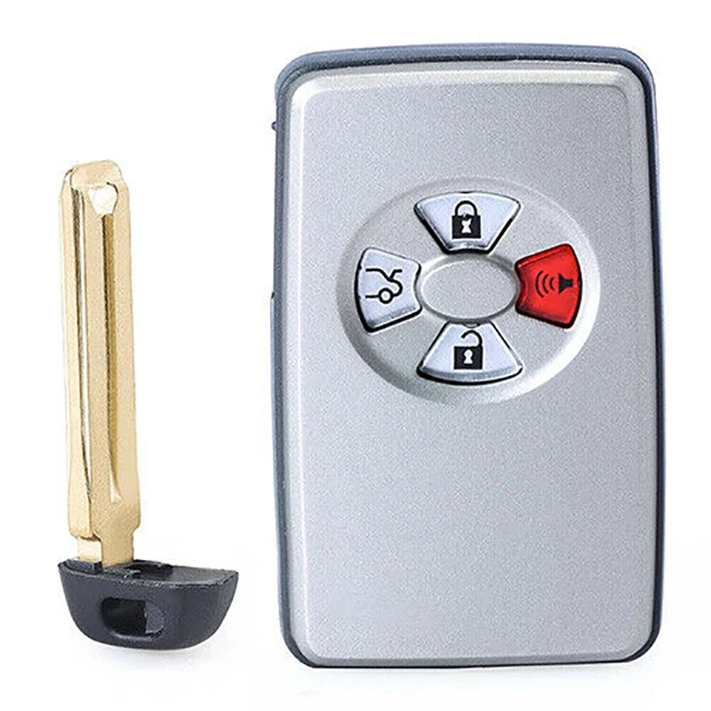 315MHz T-oyota Avalon 2005+ Smart Key With FCC ID HYQ14AAFP1 D4 4D-67 ChipCN007219 4 Button Light Gray 89904-07030 Keyless go