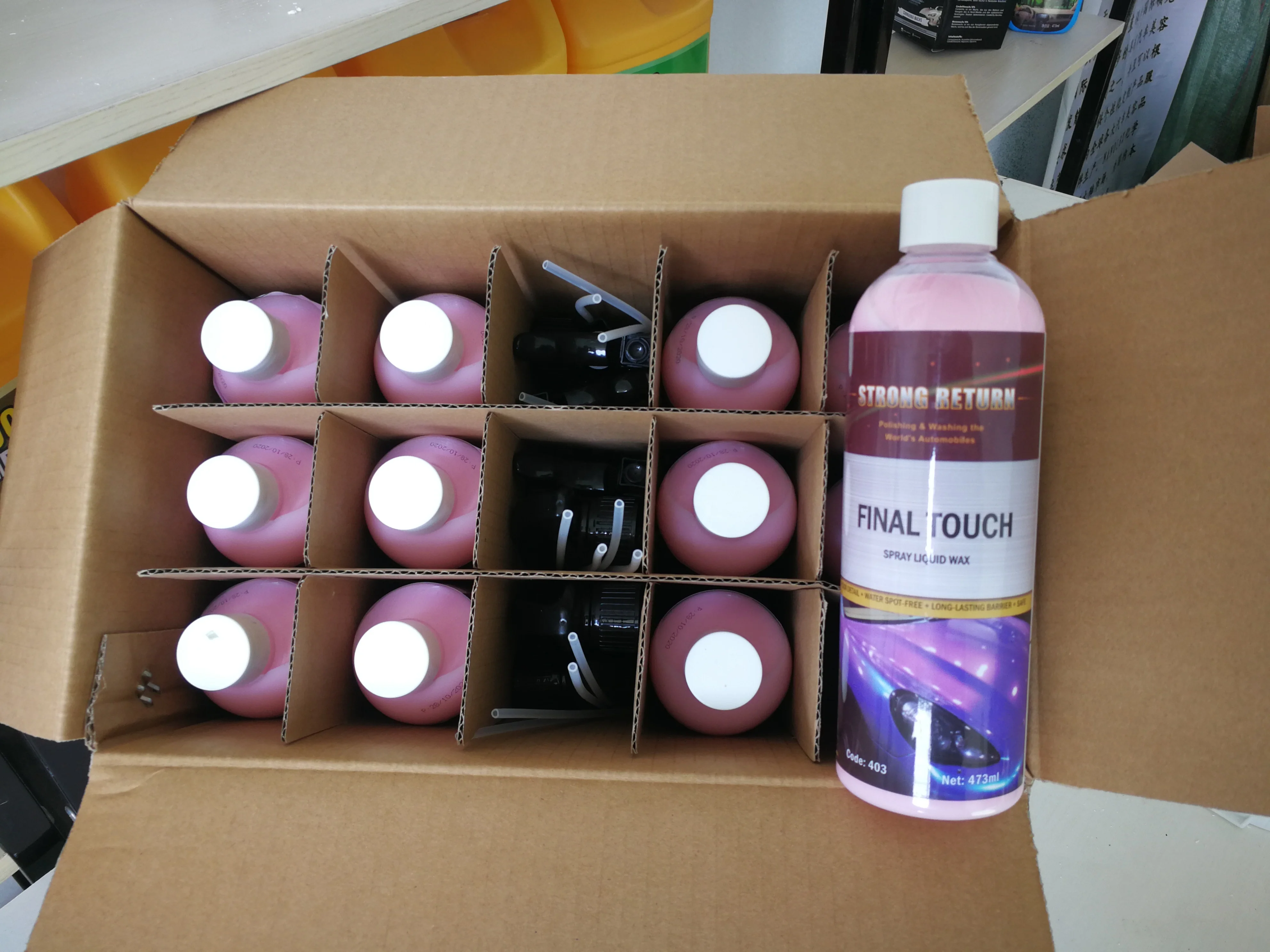 Car care wash chemicals detailing spray factory OEM