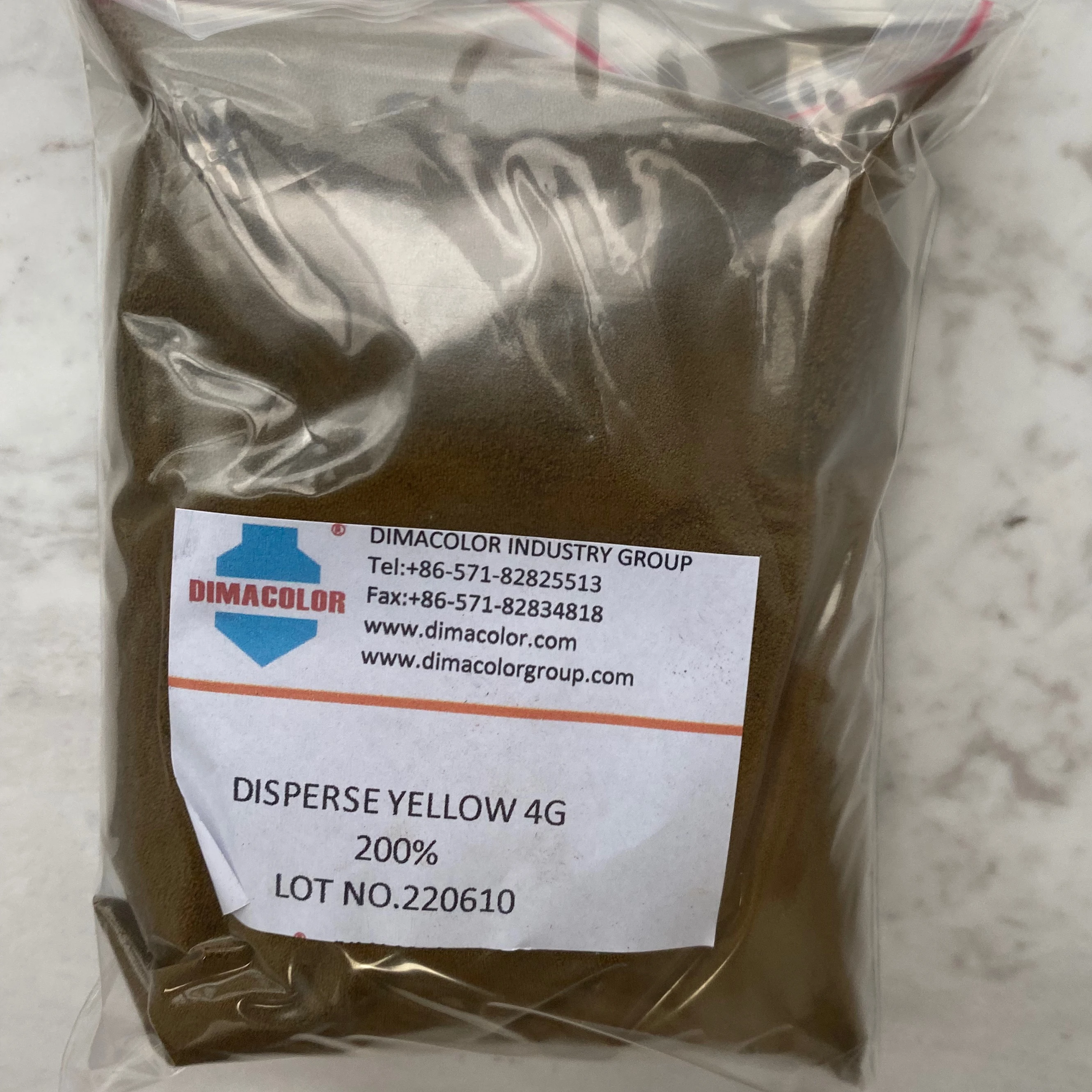DISPERSE YELLOW 211 200% ( DISPERSE YELLOW C4G) FOR TEXTILE DYES
