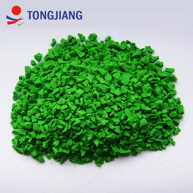 China factory price epdm coloured rubber granules for playground,kindergarten,tennis court