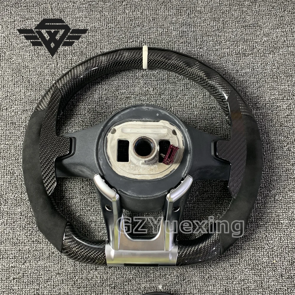 Подходит для Mercedes AMG A B C E GLS GLA S C63 W205 W204 W213 2012-2021 спортивный руль из углеродного волокна