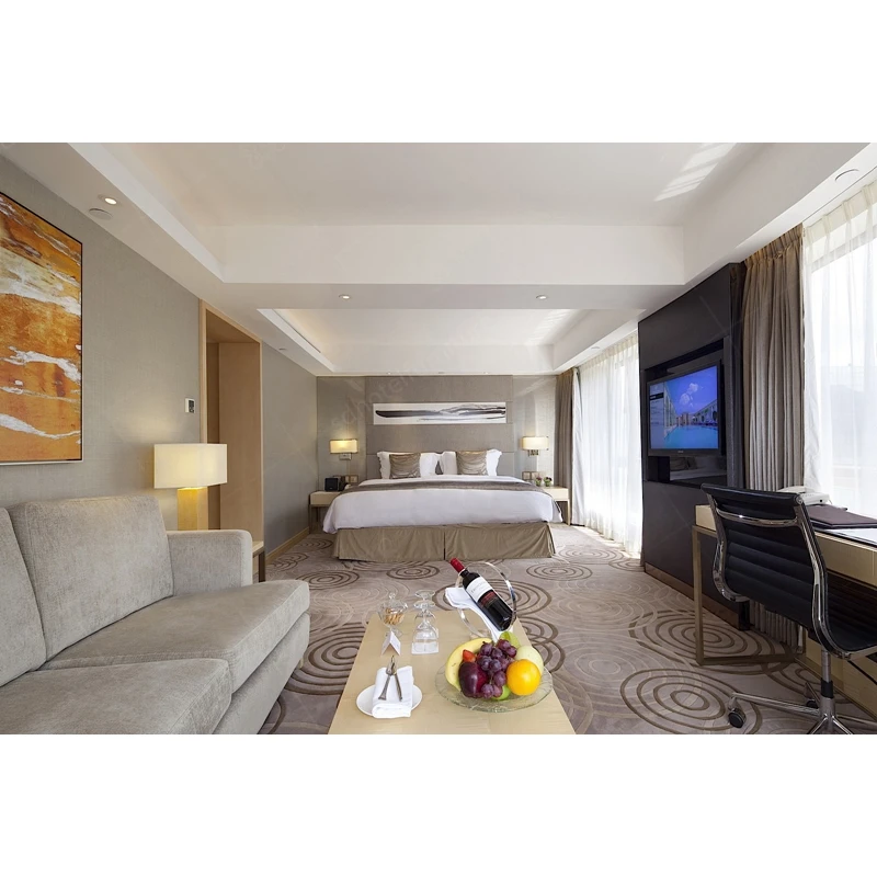 
Modern Custom Made Hotel Furniture Bedroom Set Luxury Design For Hilton Hotel 