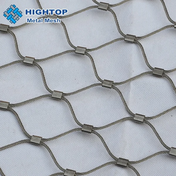 architectural stainless steel wire mesh/stainless steel cable mesh/ ss rope cable wire net