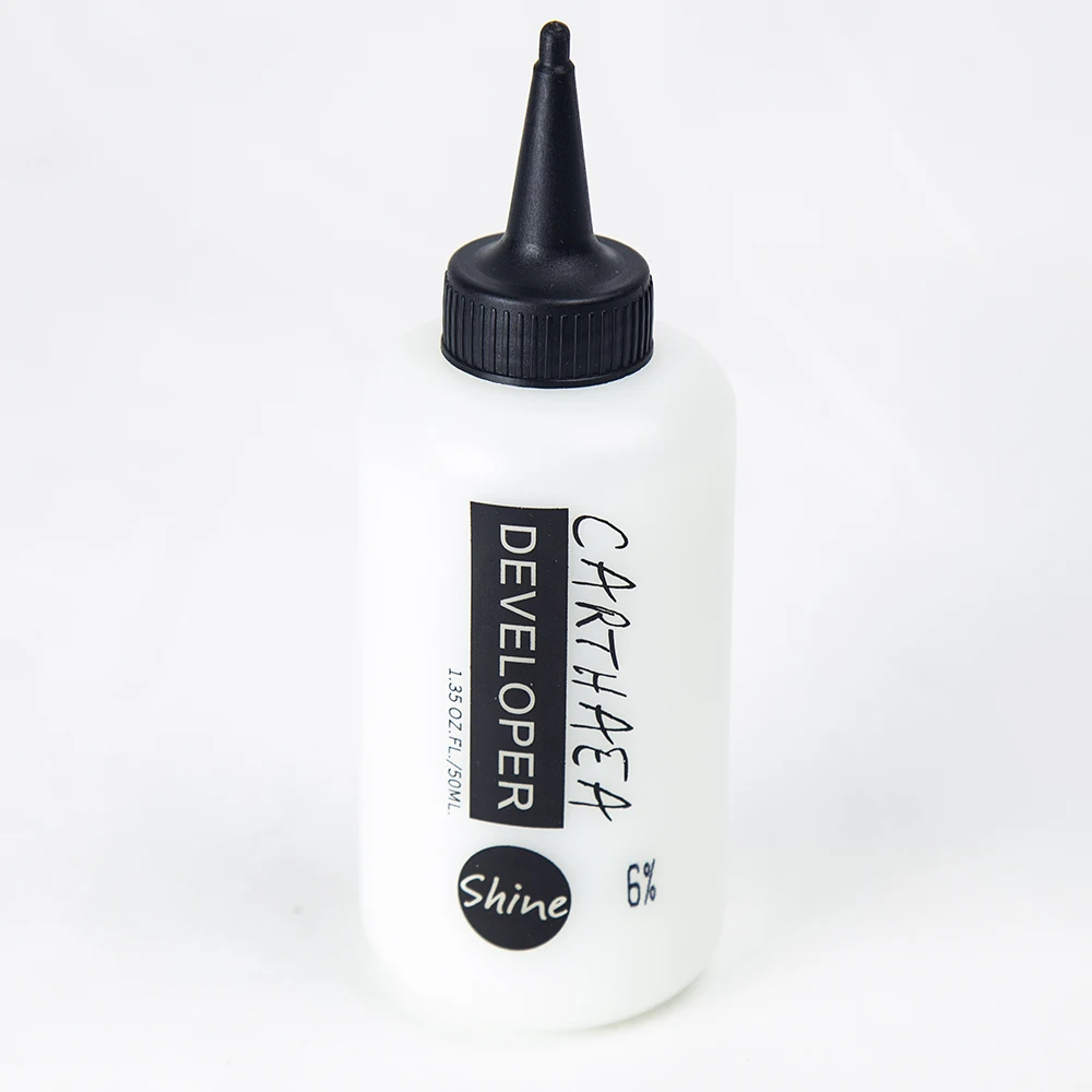 Wholesale Professional Oxidant Manufacturer Carthaea Brand 50ml Peroxide Cream No3 Ammonia Free Professional Hair Developer
