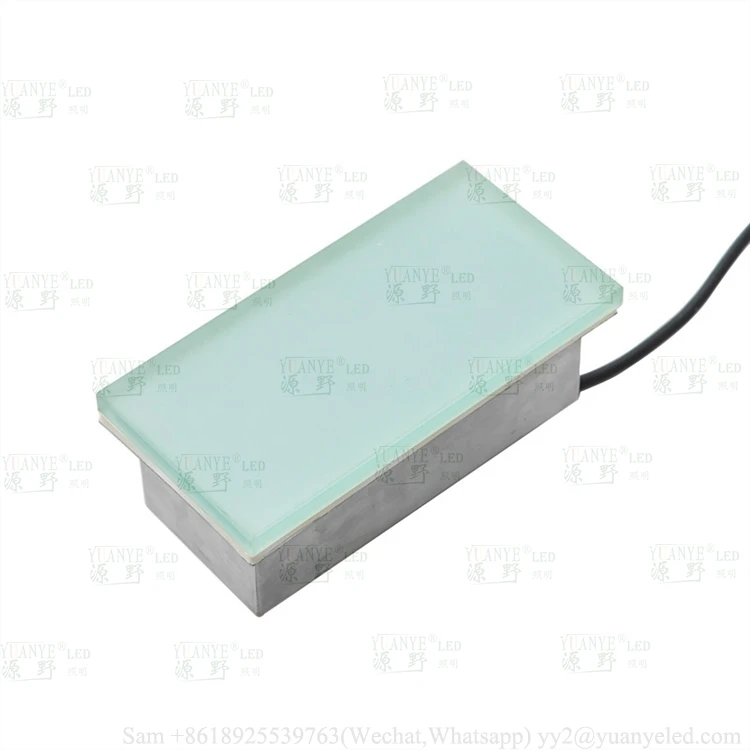 IP65 outdoor waterproof dmx512 RGB rgbw recessed led brick lights