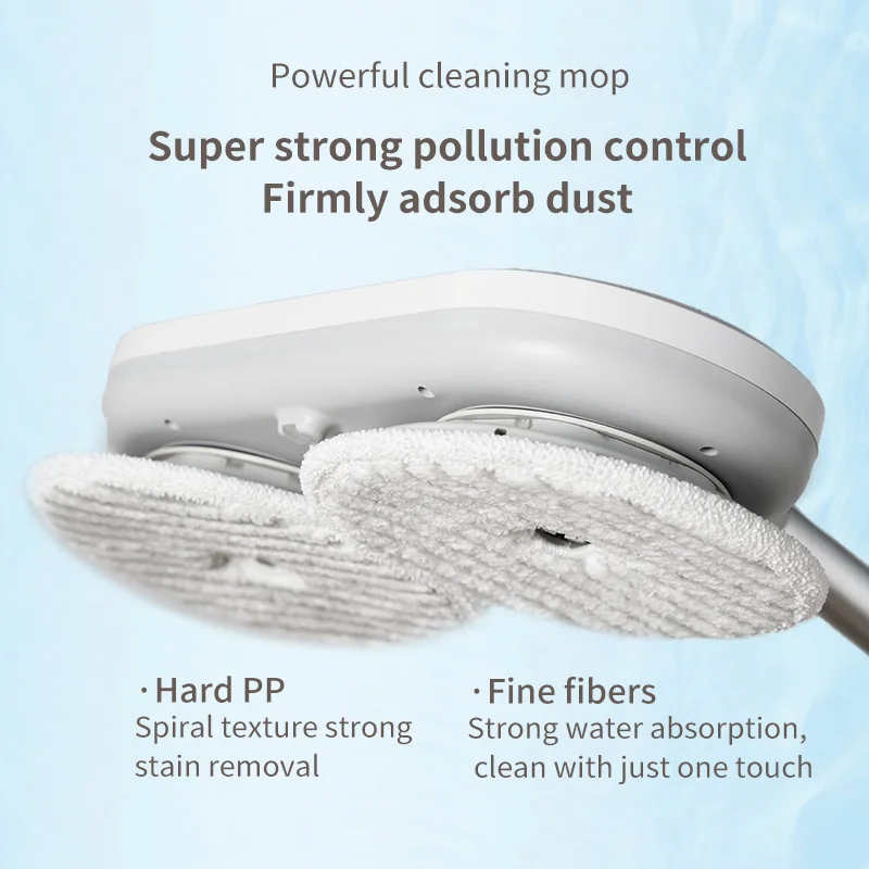 Electric Steam Mops 360 Spin Cleaning Floor Mop With Spray Water Function Automatic Floor Mops