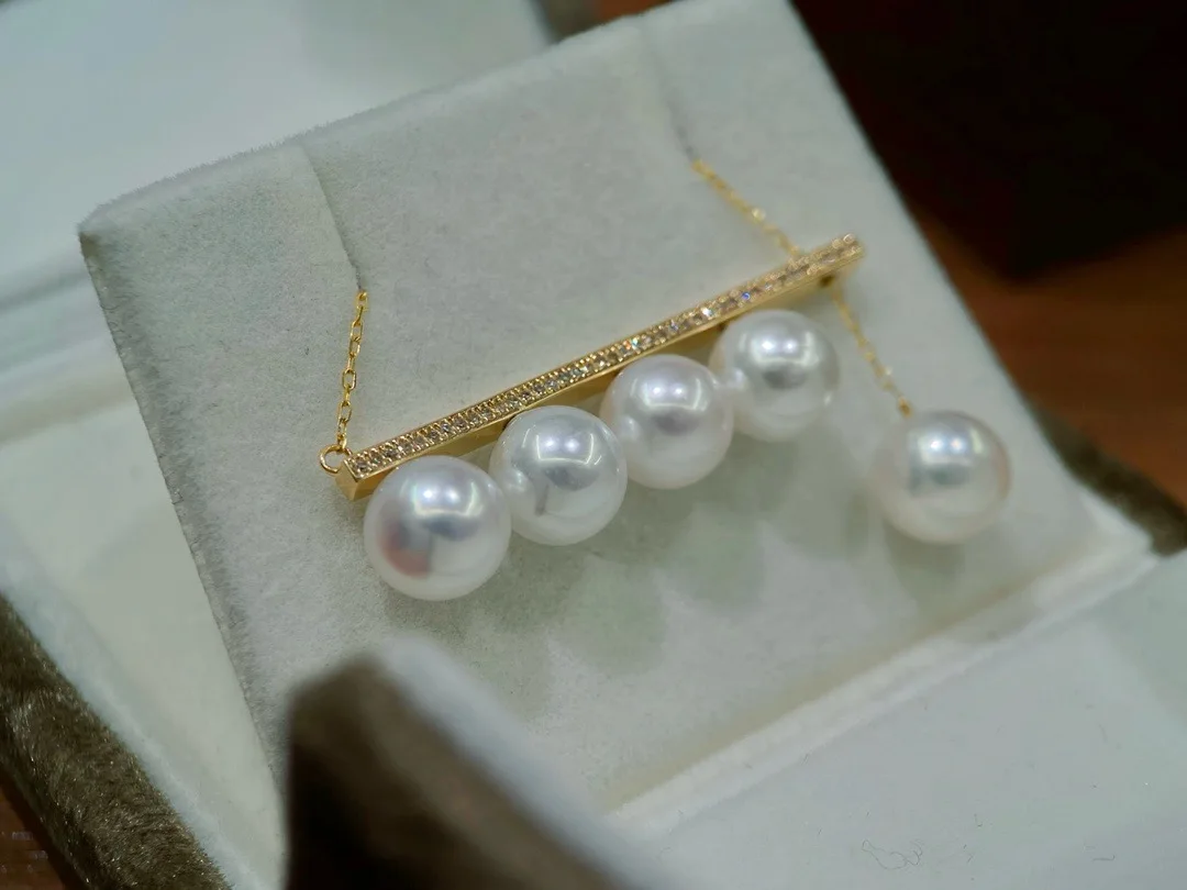 Wholesale 18k Gold Bail Pendant DIY Plain Mount for Pearl Buttons Diamond Pearls Accessory Jewelry Findings for Jewelry Making