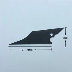Fish Shape Scraper Squeegee Household Cleaning Wash Car Window Tint Film Wiper Tool Decal Applicator Car Wash Accessories