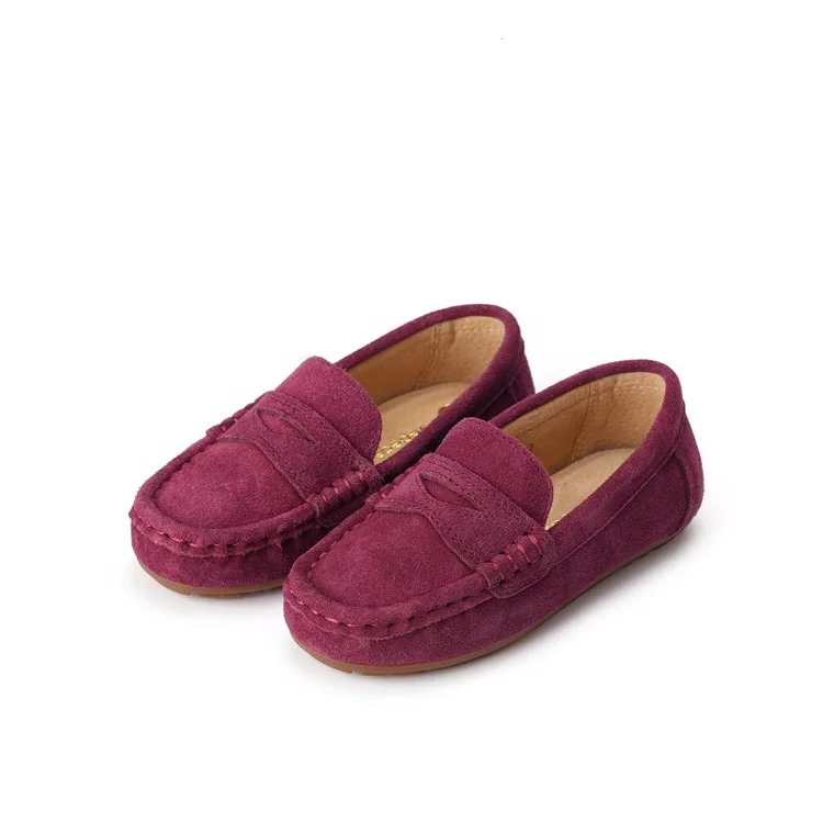 Высококачественные классические мокасины ручной работы, Детские лоферы, детские тапочки, лоферы, детская обувь для мальчиков