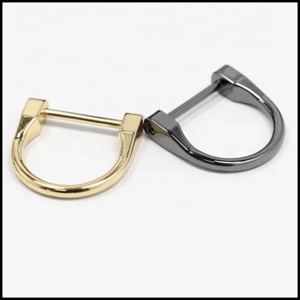 High Quality Black Metal D Ring For Leather D Ring Belt