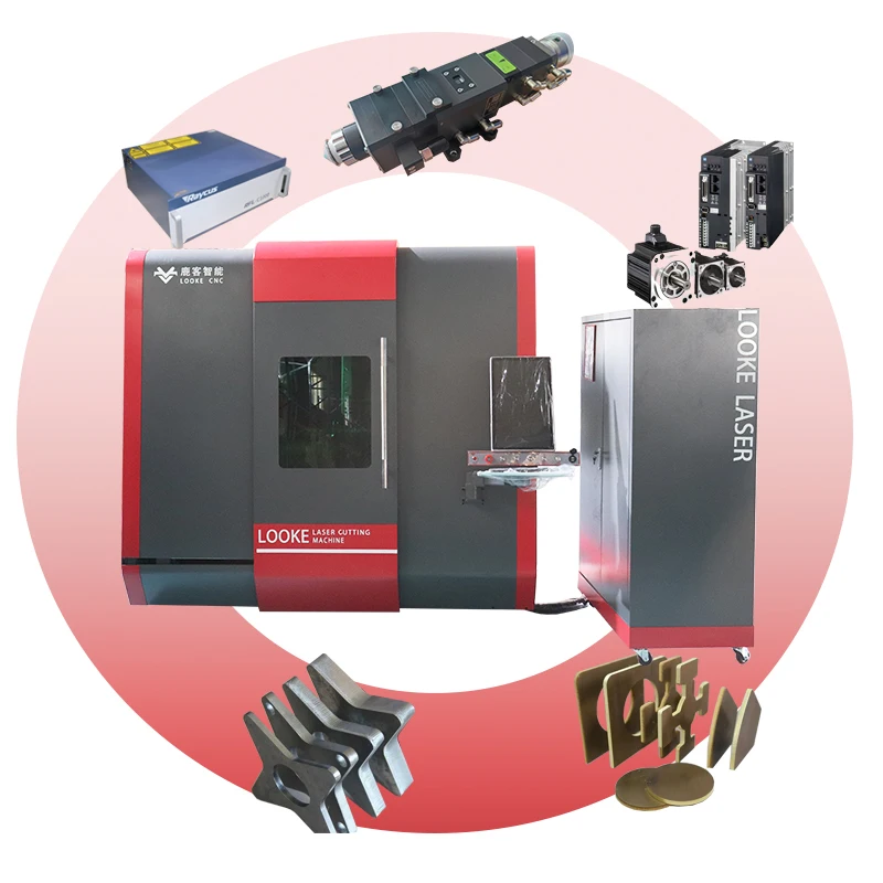 High Power 3015 1500*3000mm Enclosed Fiber Laser Cutting Machine with Protection Cover 4kw 6kw 8kw