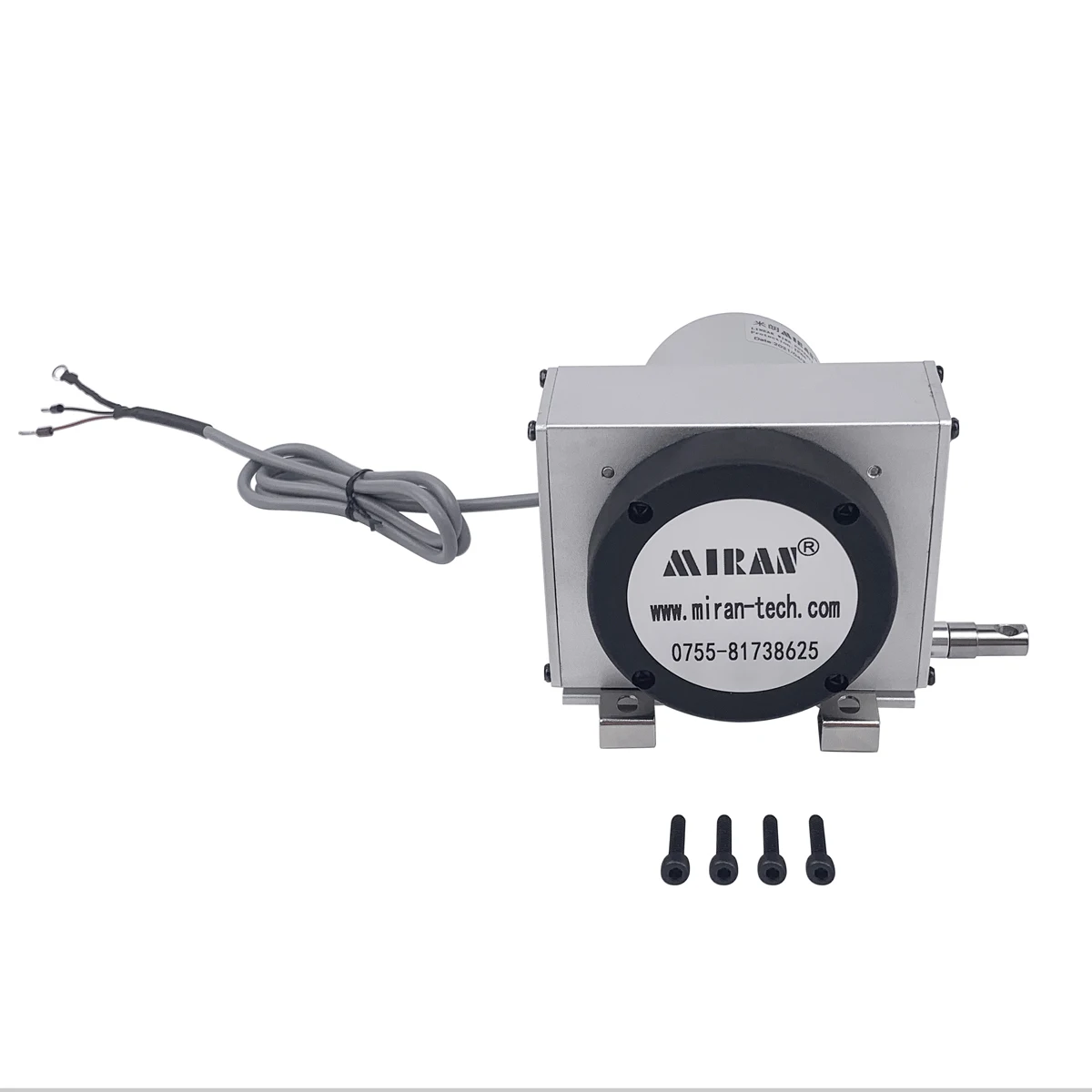 MIRAN Wire Rope Potentiometer Draw Wire Displacement Sensor  Linear Position Sensor  MPS-M-1500mm-R