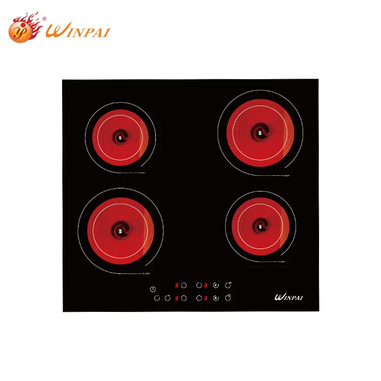 Multi 4 Burner Infrared Cooker Infrared Hob Built-in Electric Ceramic Cooker