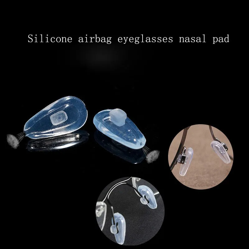 Silicone  Eyeglassey Cassette Nose Pad Airbag Type  Cassette Nose Pad Air Bag Nose Pads