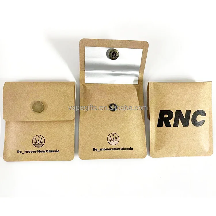 2024 New Design Custom Logo Printed Portable Pocket Ashtray Indoor and Outdoor Ashtray Pouch