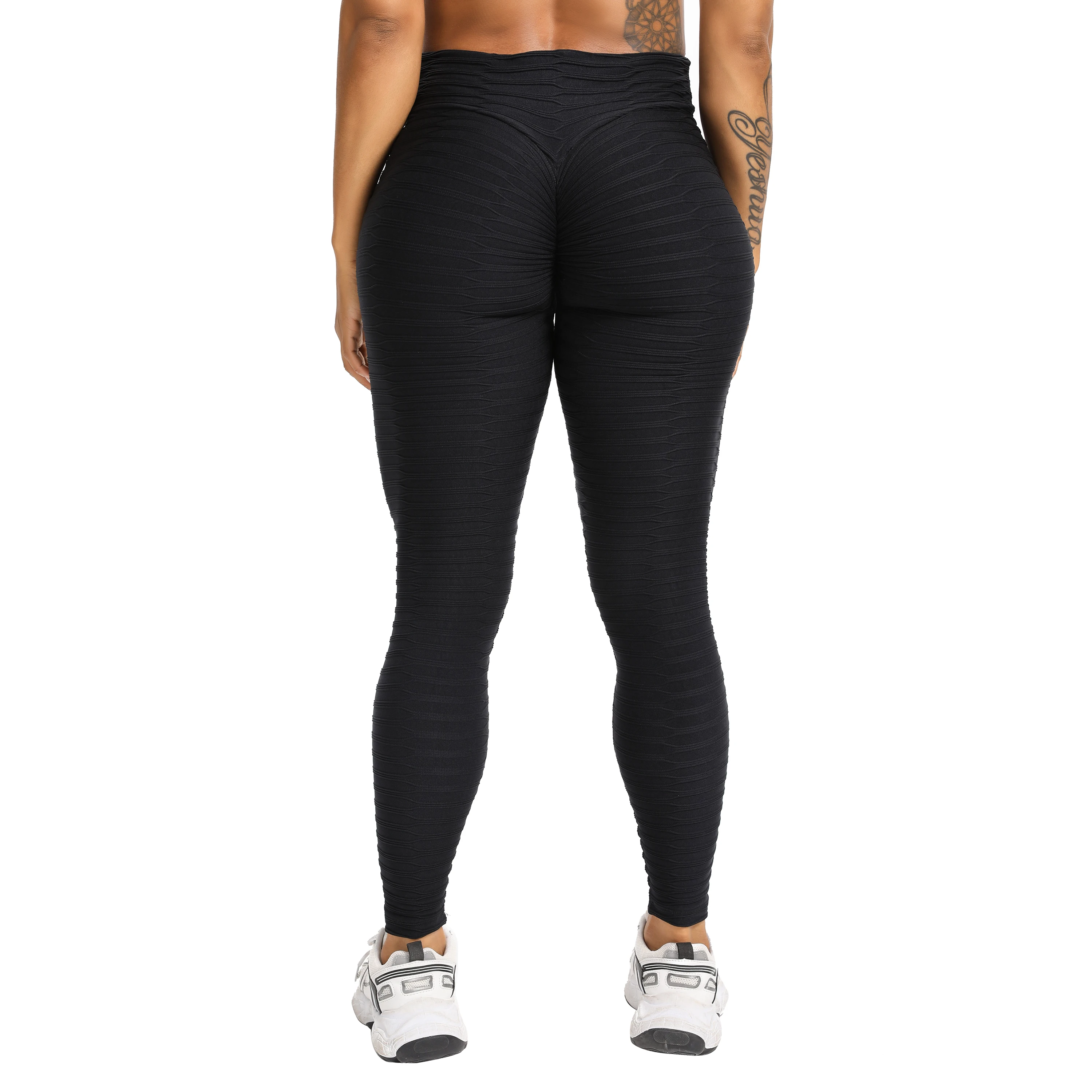 Buttlifting Nylon Pants Ladies Soft Stretchy Yoga Workout Spandex Sportswear Butt Lift Gym Shape Leggings