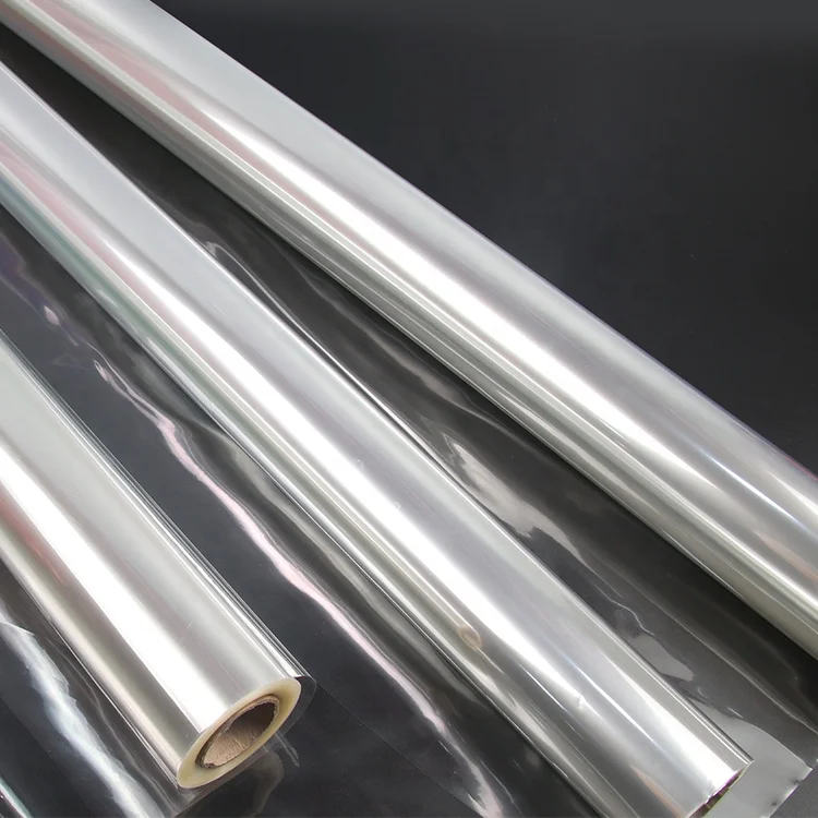 Transparent Paper Roll Custom Flower Wrapping Plastic Gift Wrapping Paper Roll Flower Translucent Wrapping Paper