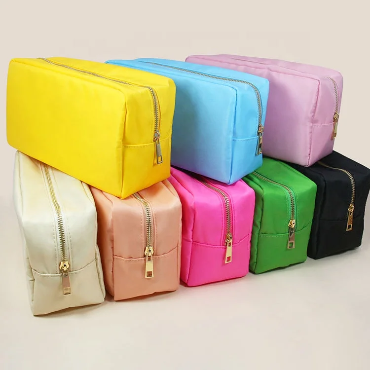 Custom logo Makeup Cosmetic Bag Alligator Clip Hair Band Nylon Boar Bristle Hair Brush Kit For Women Travel Paddle HairBrush Set