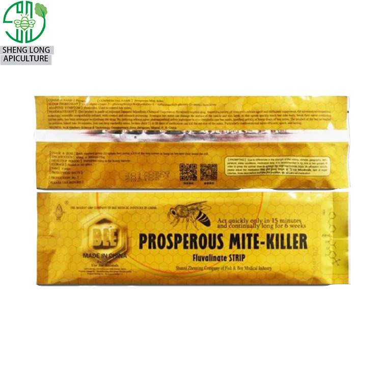 Bee Medicine Best Seller Varroa Fluvalinate Strip