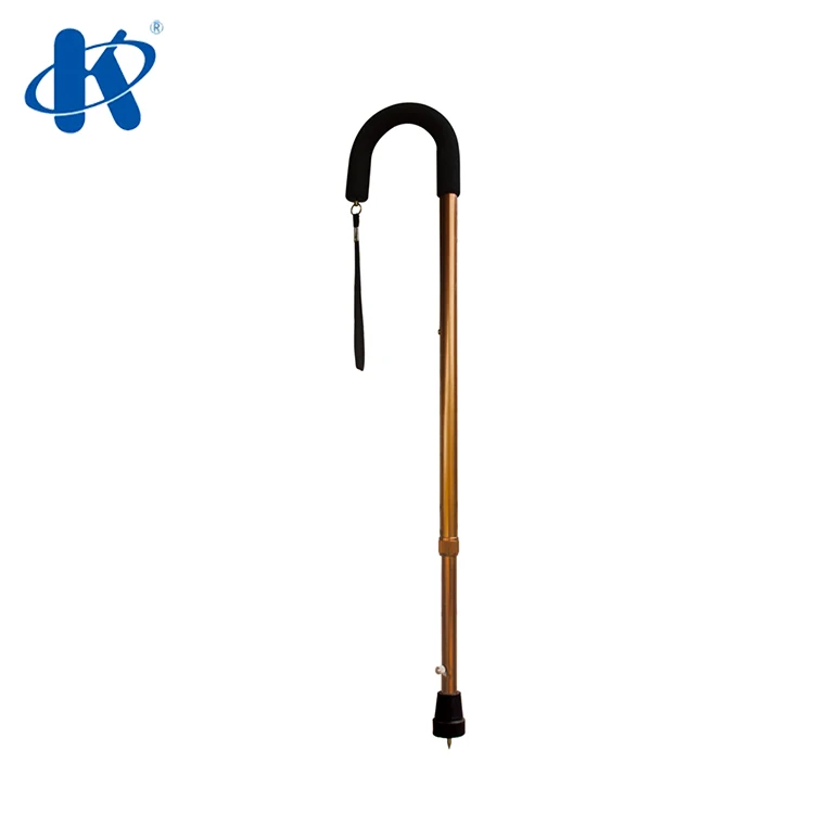 kaiyang KY9283L China Aluminum Medical Adjustable and Lightweight Aluminum Arc handle good-looking Walking Cane Walking Stick