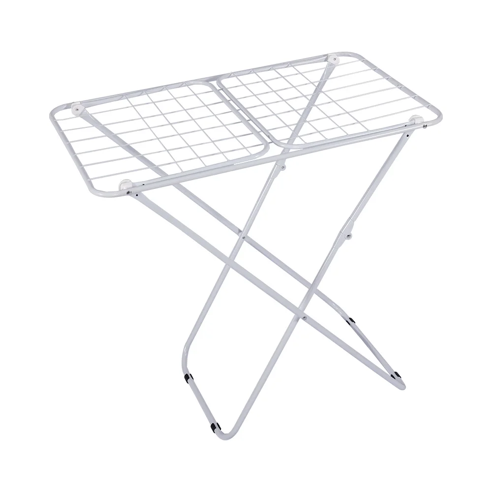 Folding Clothes Rack Balcony Drying Clothes Hanger Laundry Drying Rack Folding To Dry