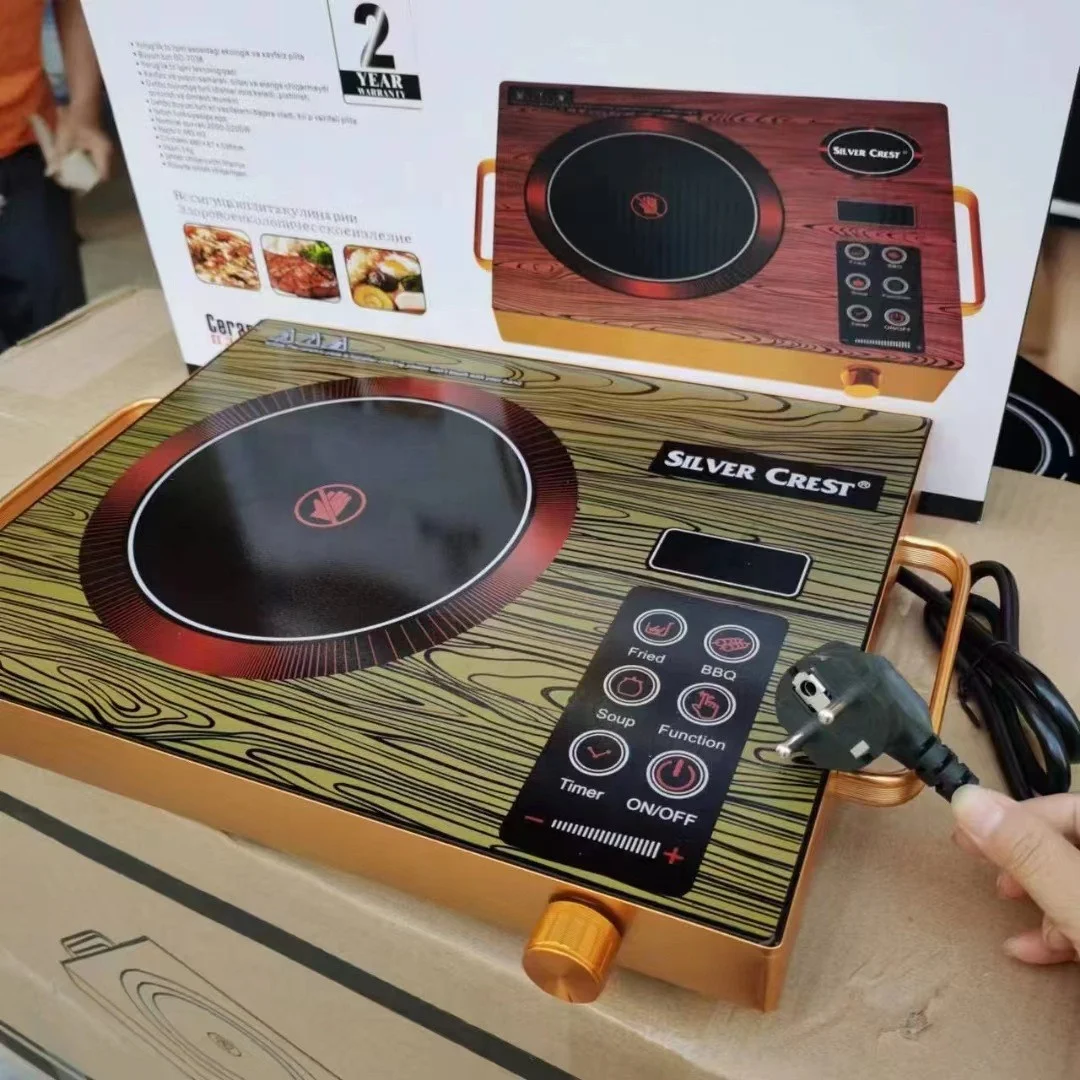 Factory Wholesale Durable Electric Cook Top Heating Plate Induction Cooker Ready Goods Stock Home Household Oven