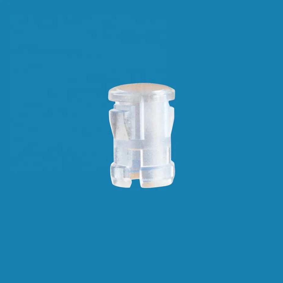 Taichen China PC Material LED Light Guide Pipe Plastic Led Lens Cap For 5mm LED