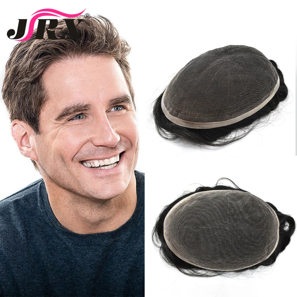 
 Высококачественный Невидимый шиньон, дышащий супер тонкий Швейцарский Кружевной парик, система человеческих волос для мужчин  