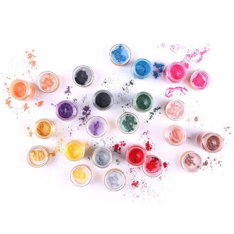 5g Glass Bottle Food Grade Edible Gold Glitter Silver Glitter Powder Dust Glitter Cakes Sprinkles Decoration for Drinks