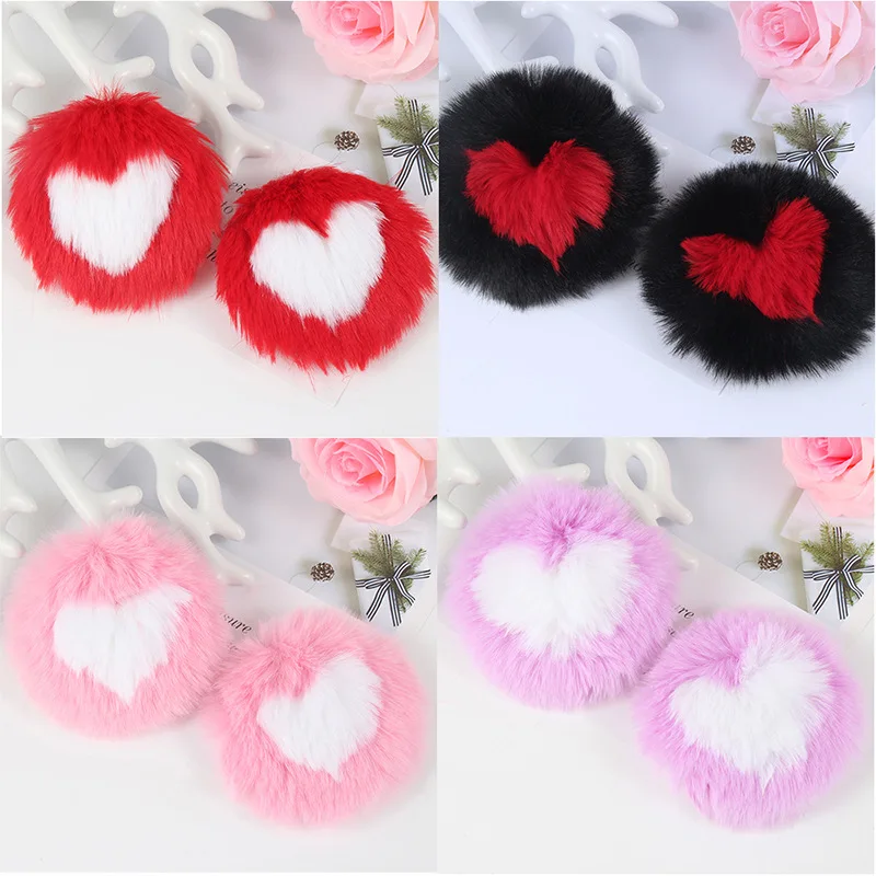 Wholesale Sexy Black Boob Nipple Cover Leather Nipple Reusable Pasties Breast Covers Fur Nipple Covers
