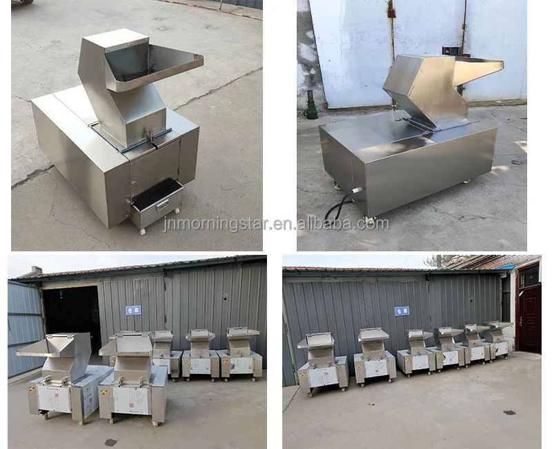 Powerful Electric industrial Fish beef pig cow chicken meat Bone chop grinder cutting Crusher machine For Restaurant